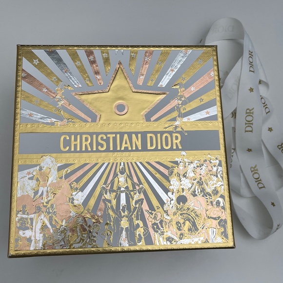 Dior Circus Dreams Gold Star 2025 Limited storage empty box w/ ribbon 20/20/10cm - Picture 3 of 9
